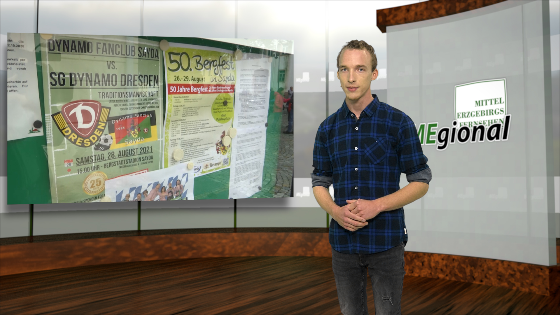 MEgional am 31. August 2021 mit dem Fußballspiel der Traditionsmannschaft des SG Dynamo Dresden 