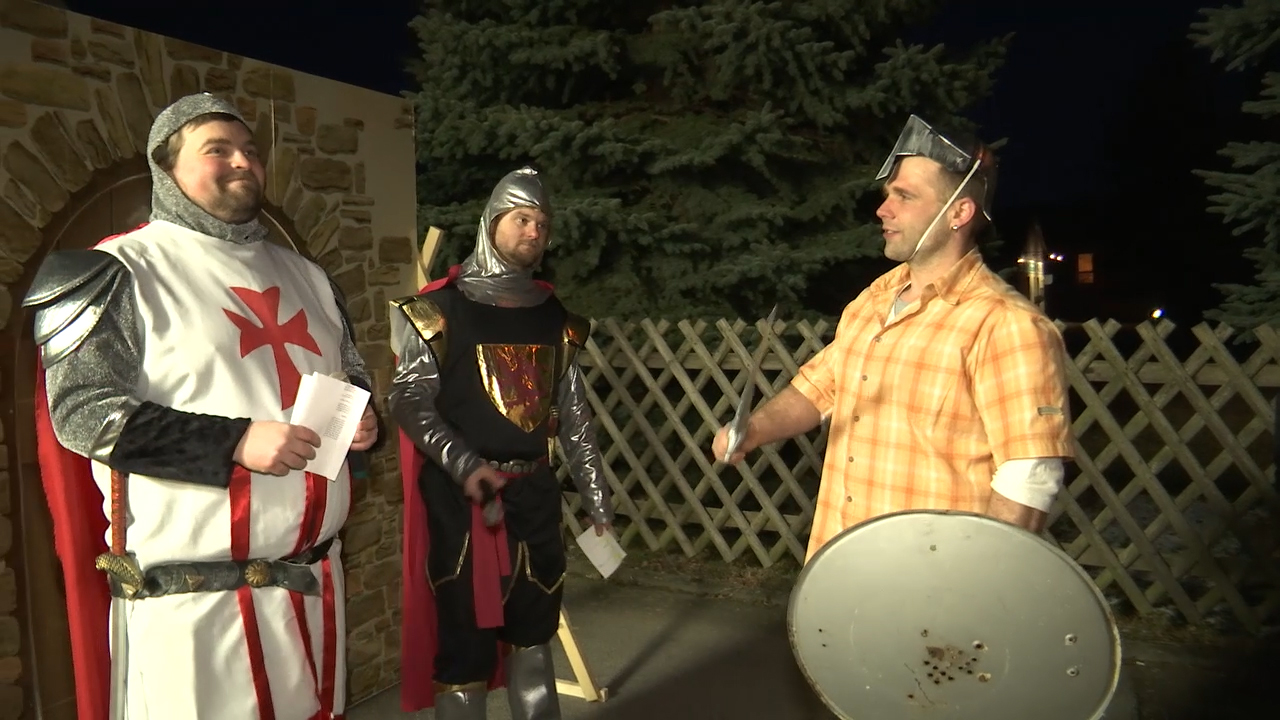 MEgional mit der Rathausschlüsselrückgabe in Gornau MEgional mit der Rathausschlüsselrückgabe in Gornau