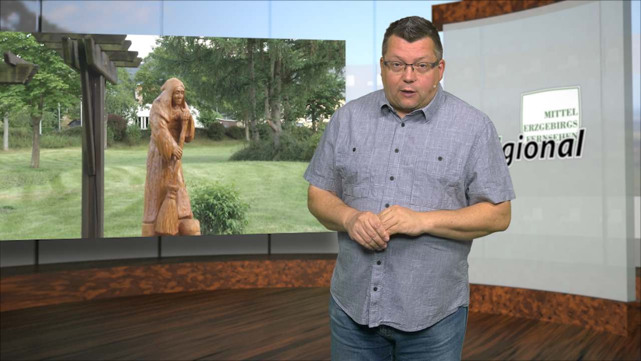 MEgional am 17. Juli 2020 mit Skulpturen für Pobershau