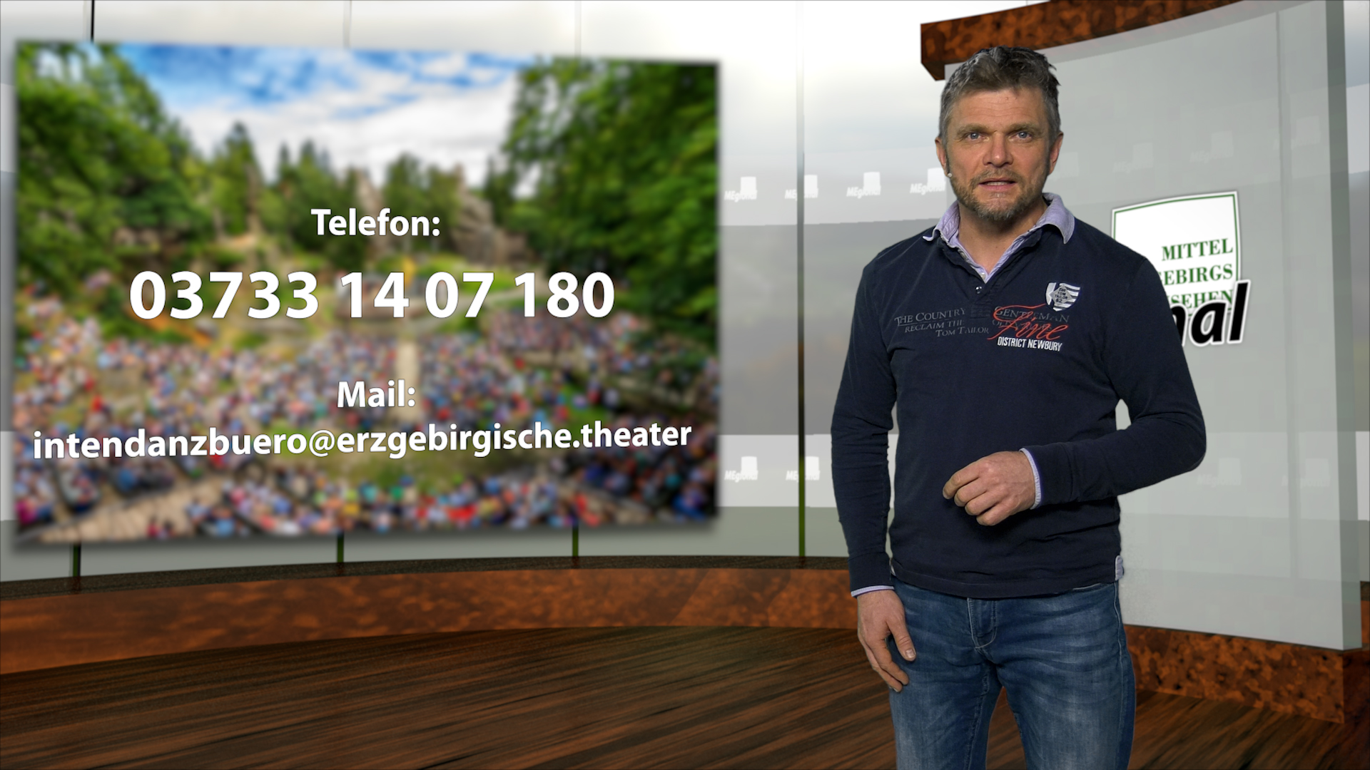 MEgional am 11. März 2022 - mit einem Aufruf an Freizeitschauspieler