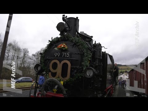 MEgional am 24. März 2022 - mit dem 95. Geburtstag einer Dampflok