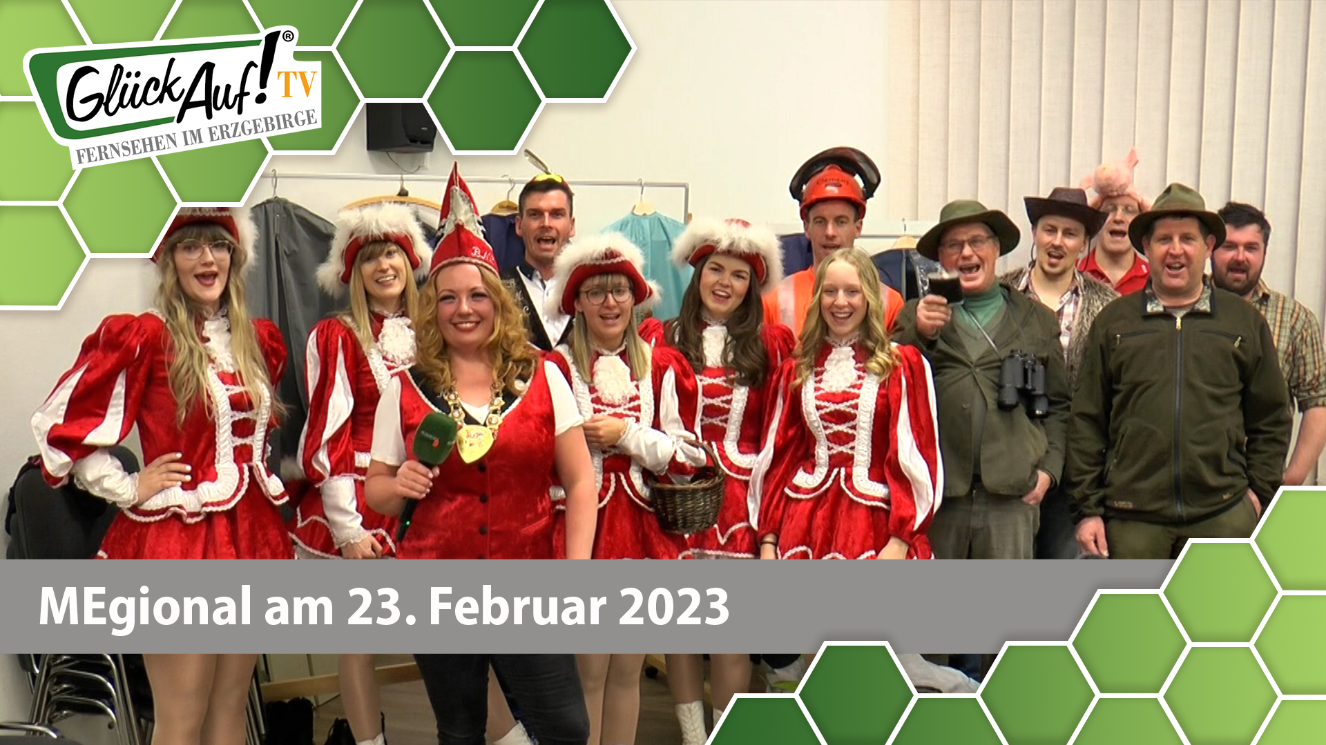 MEgional am 23. Februar 2023 - mit Fasching in Burkersdorf