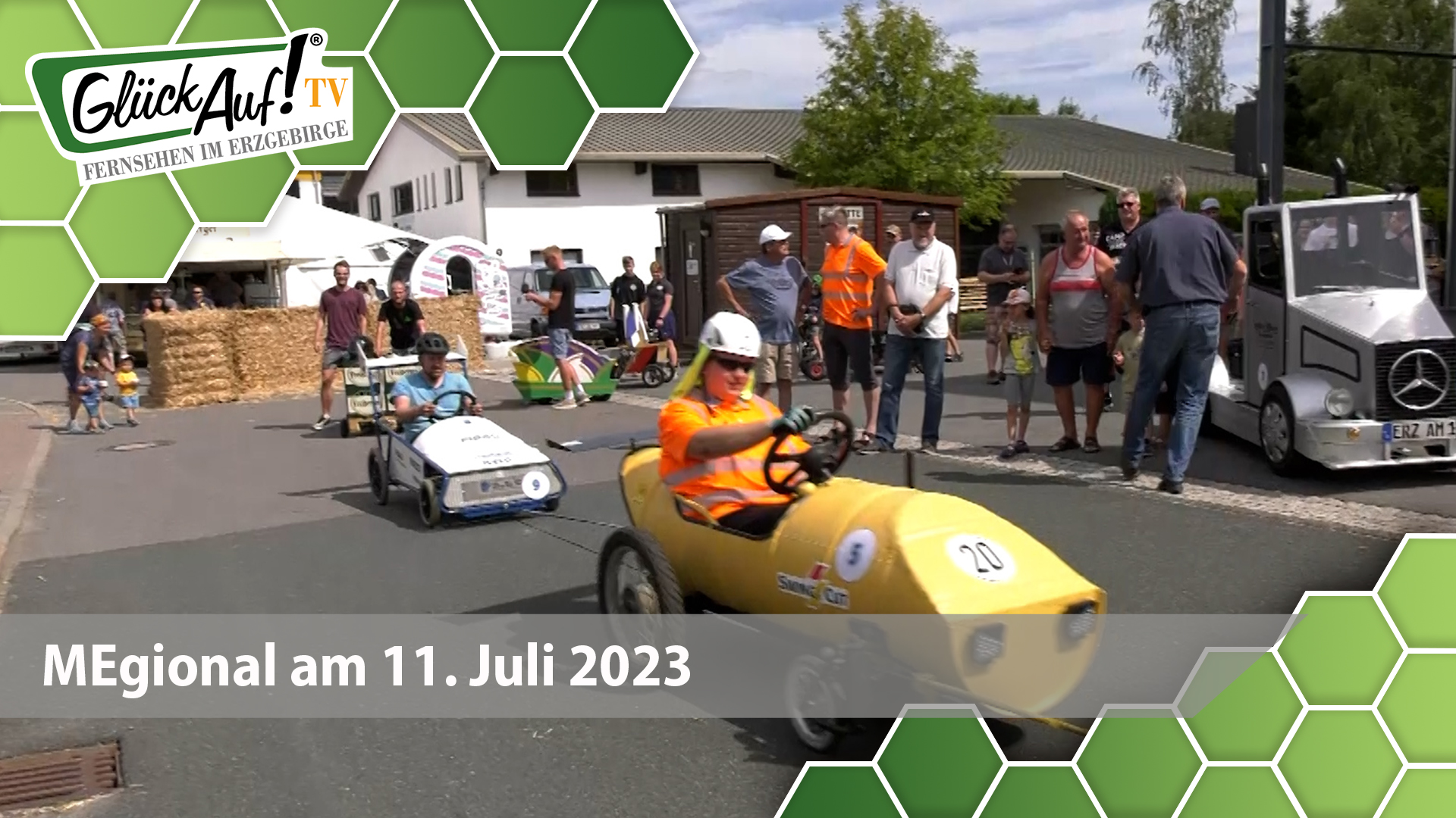 MEgional am 11. Juli 2023 u.a. mit dem Gewerbefest in Großrückerswalde