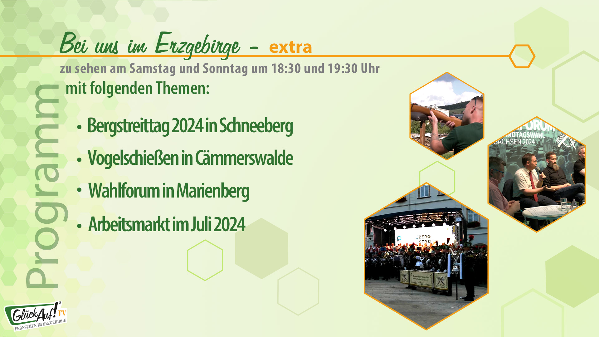 Bei uns im Erzgebirge - extra vom 03.08. und 04.08.2024