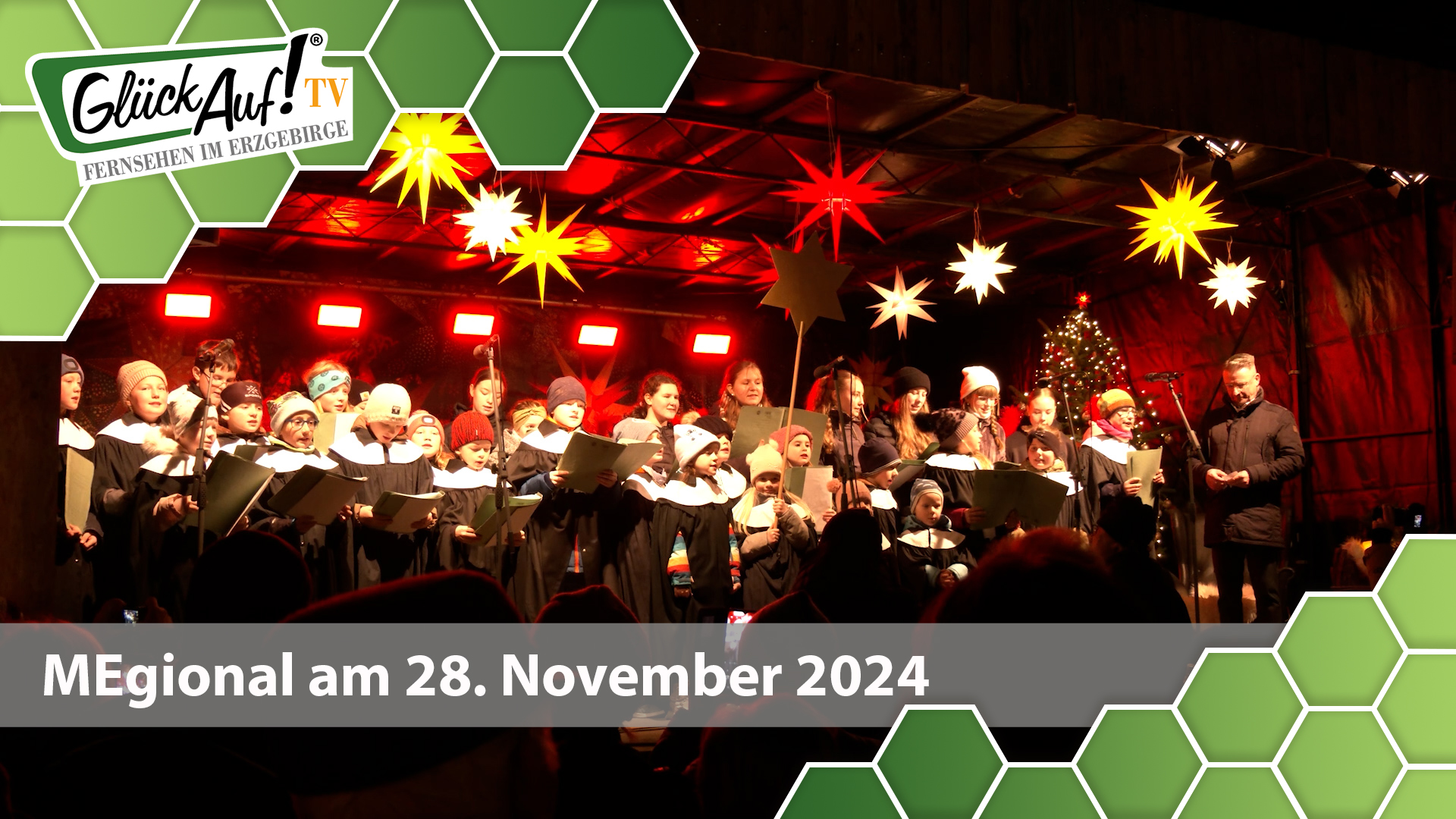 MEgional am 28. November 2024 mit der Eröffnung des Marienberger Weihnachtsmarktes