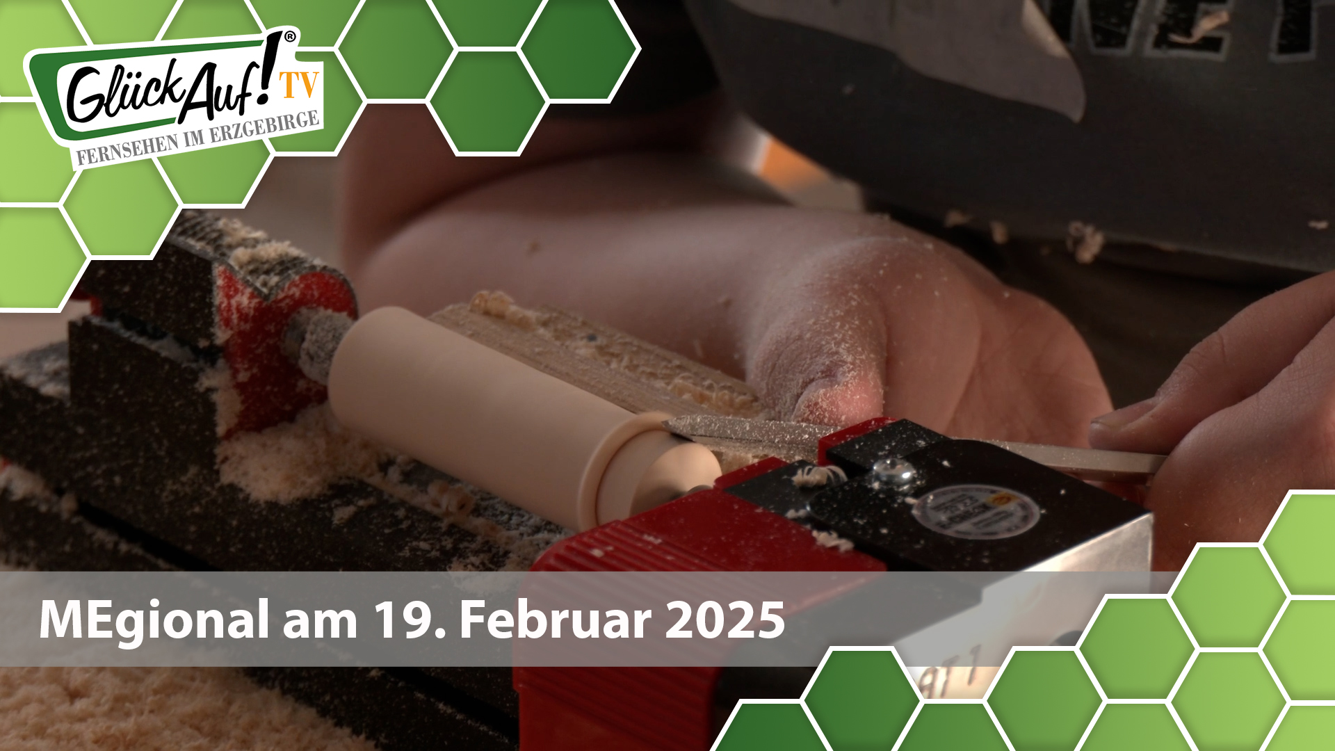 MEgional am 19. Februar 2025 mit den Drechseltagen in der Baldauf Villa Marienberg