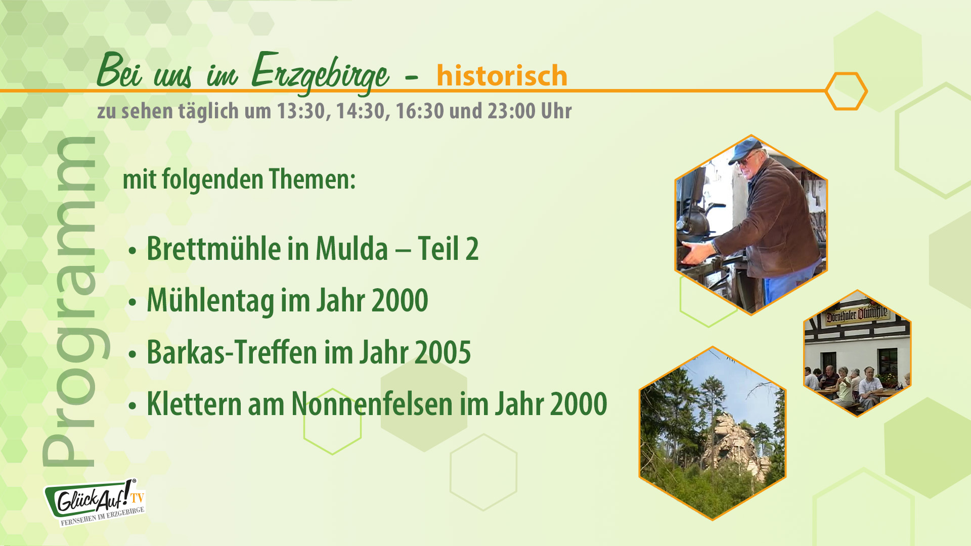 Bei uns im Erzgebirge - extra am 07.06. und 11.06.