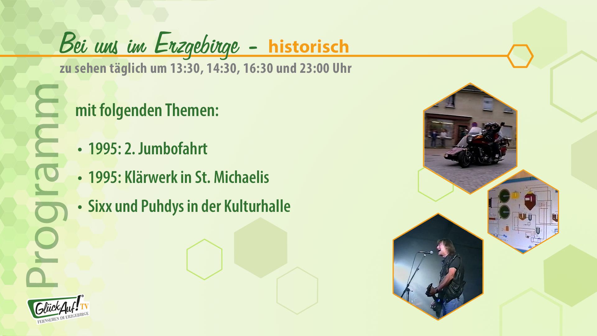 Bei uns im Erzgebirge - historisch vom 20.09. bis 26.09.