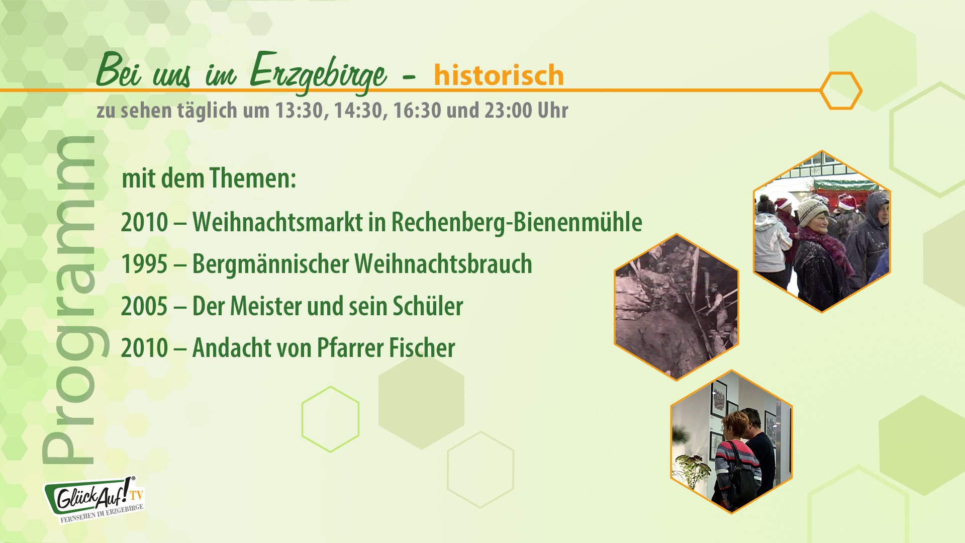 Bei uns im Erzgebirge - historisch vom 13.12. bis 19.12.